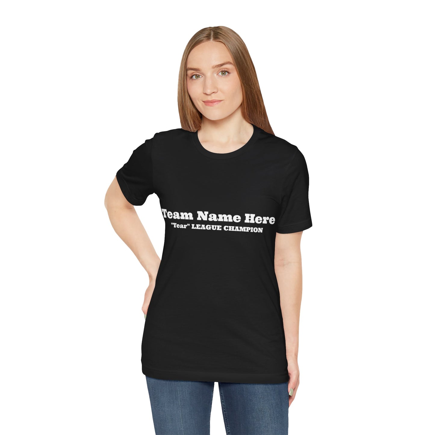 Custom Champion (and your victory year) T-shirt