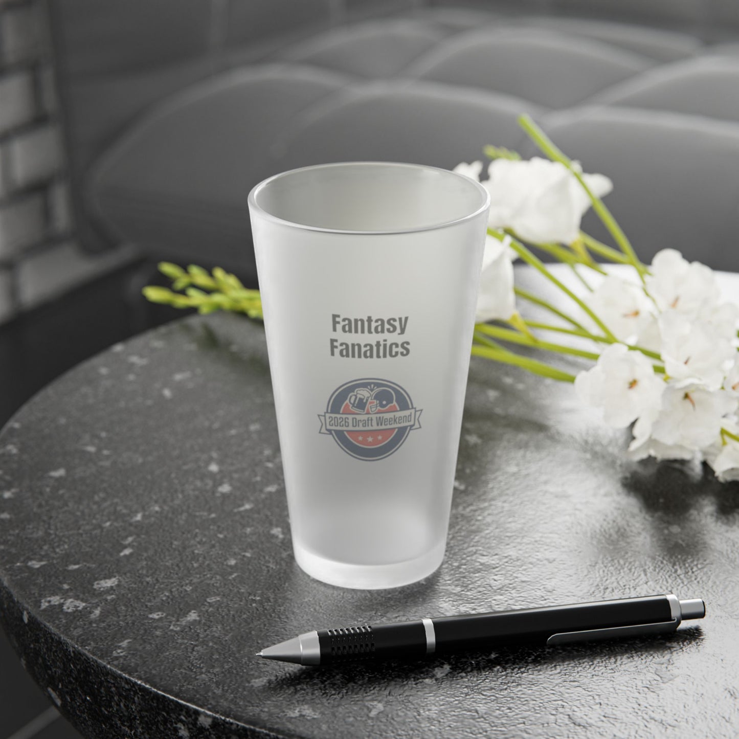 Annual League Pint Glass – 2026 Edition (Personalized with your league name)