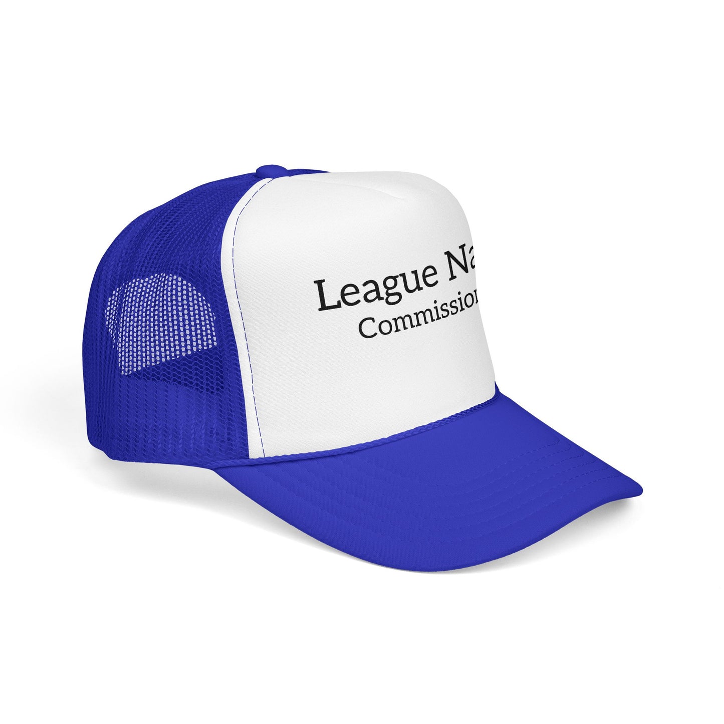 Custom League Name Commissioner Hat
