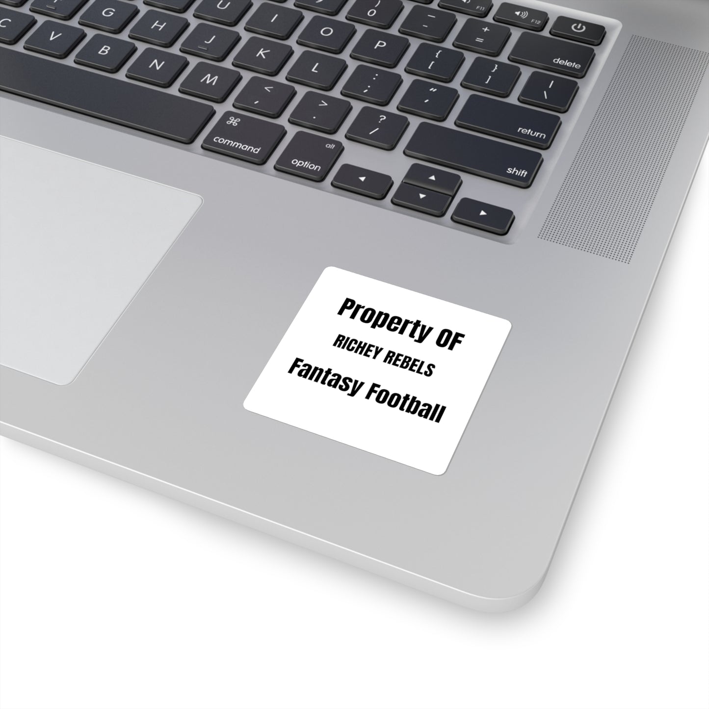 Property Of Fantasy Football Sticker (Buy several. Cause Problems.)