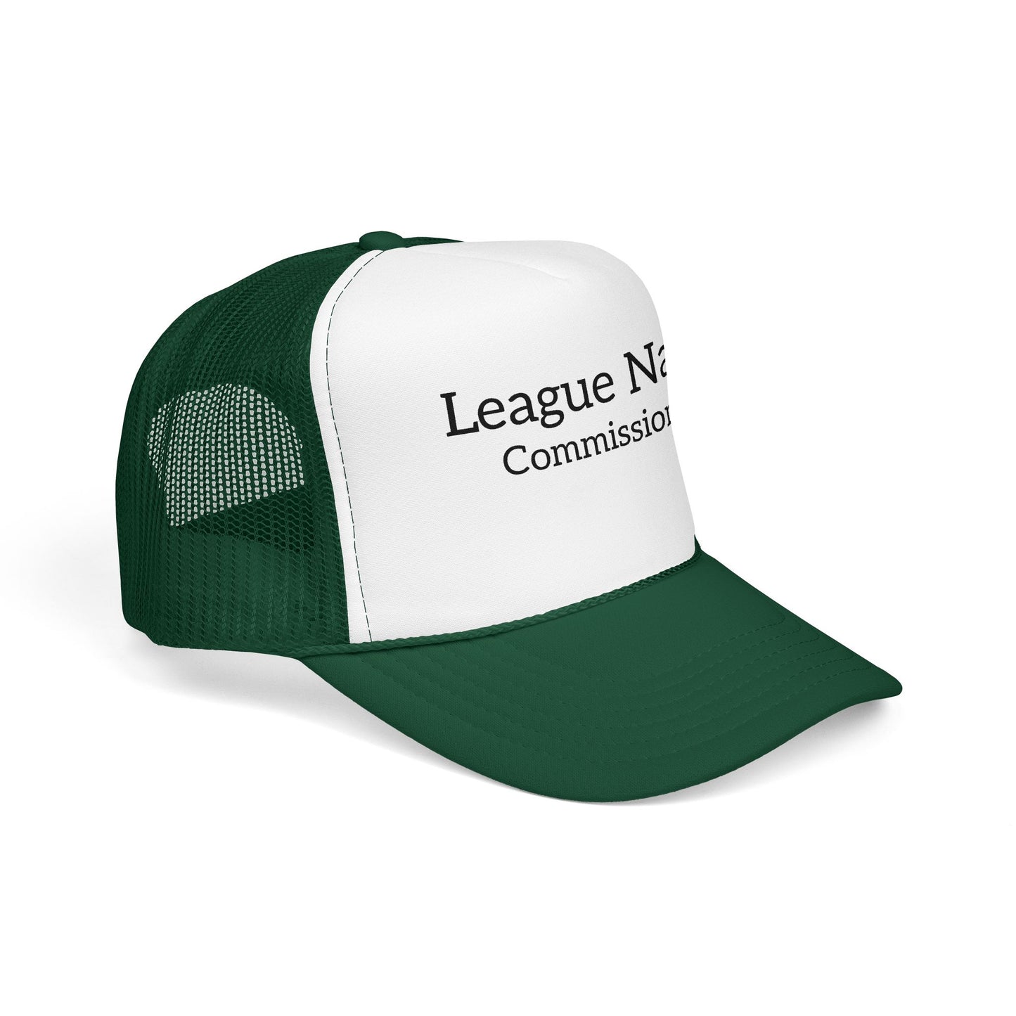 Custom League Name Commissioner Hat