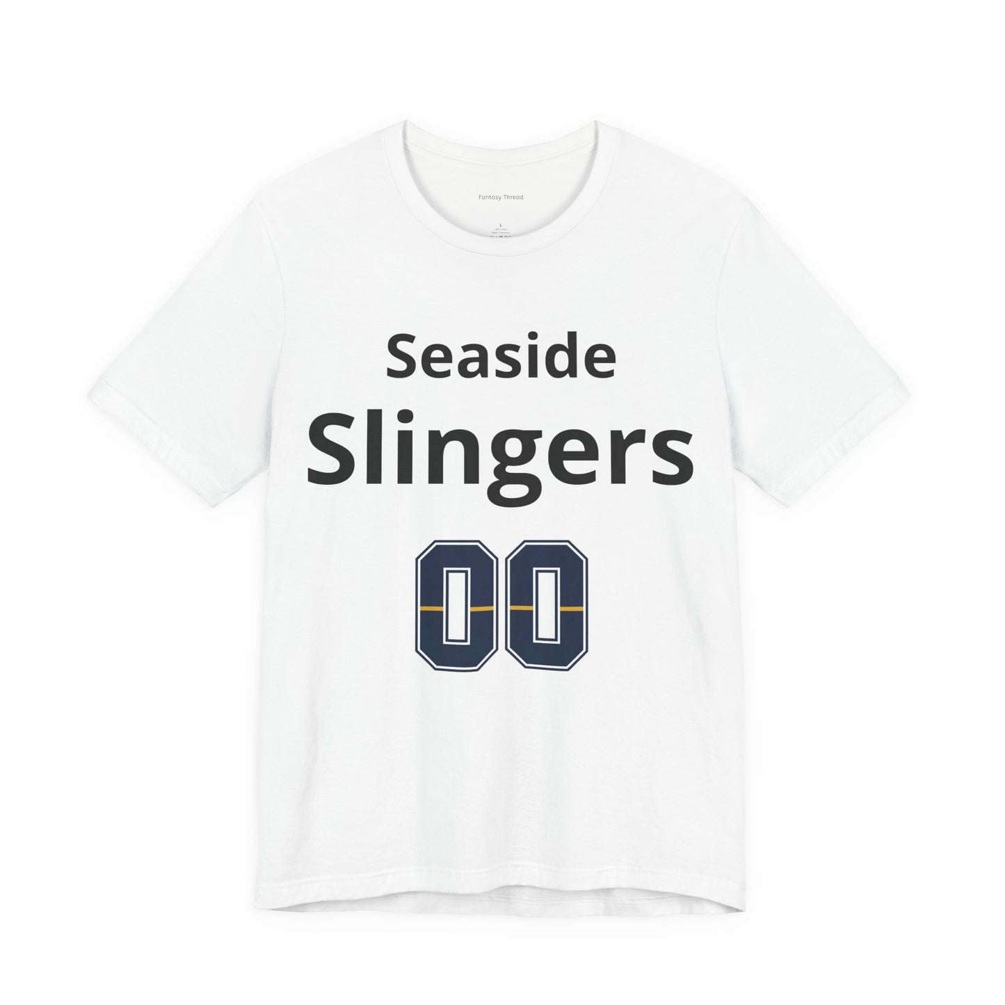 Custom team name with your name on back fantasy t-shirt