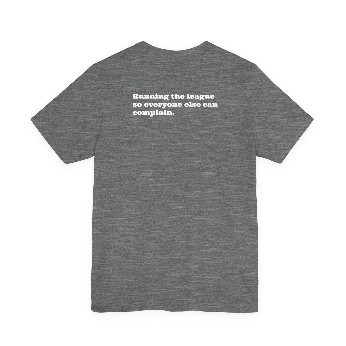 Custom League Name Commissioner T-shirt