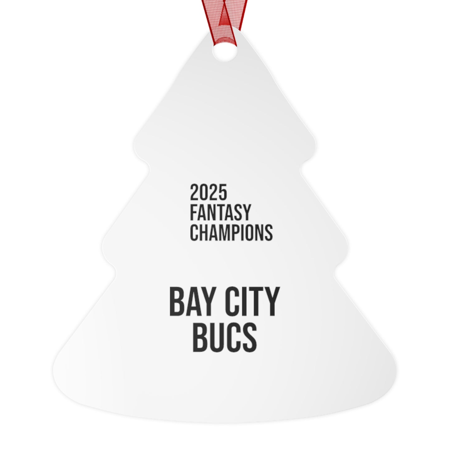 League Champion Keepsake Ornament