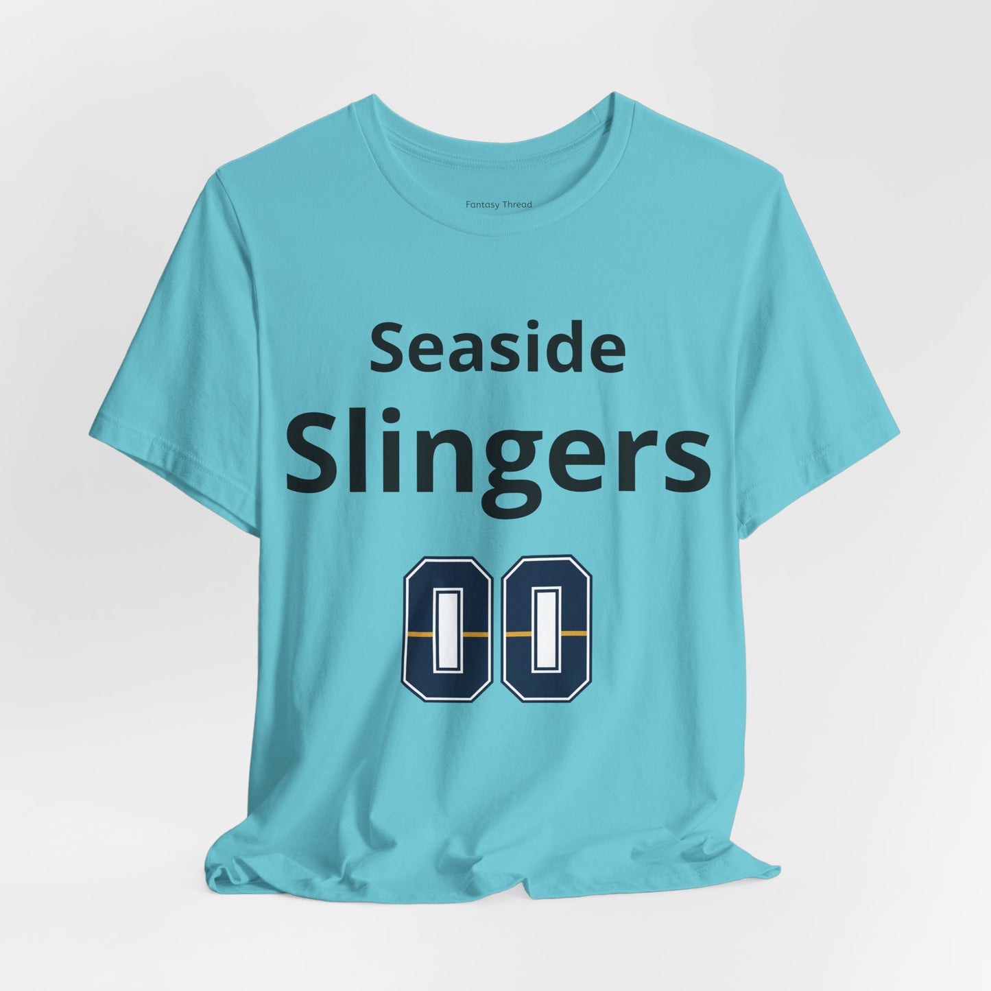 Custom team name with your name on back fantasy t-shirt