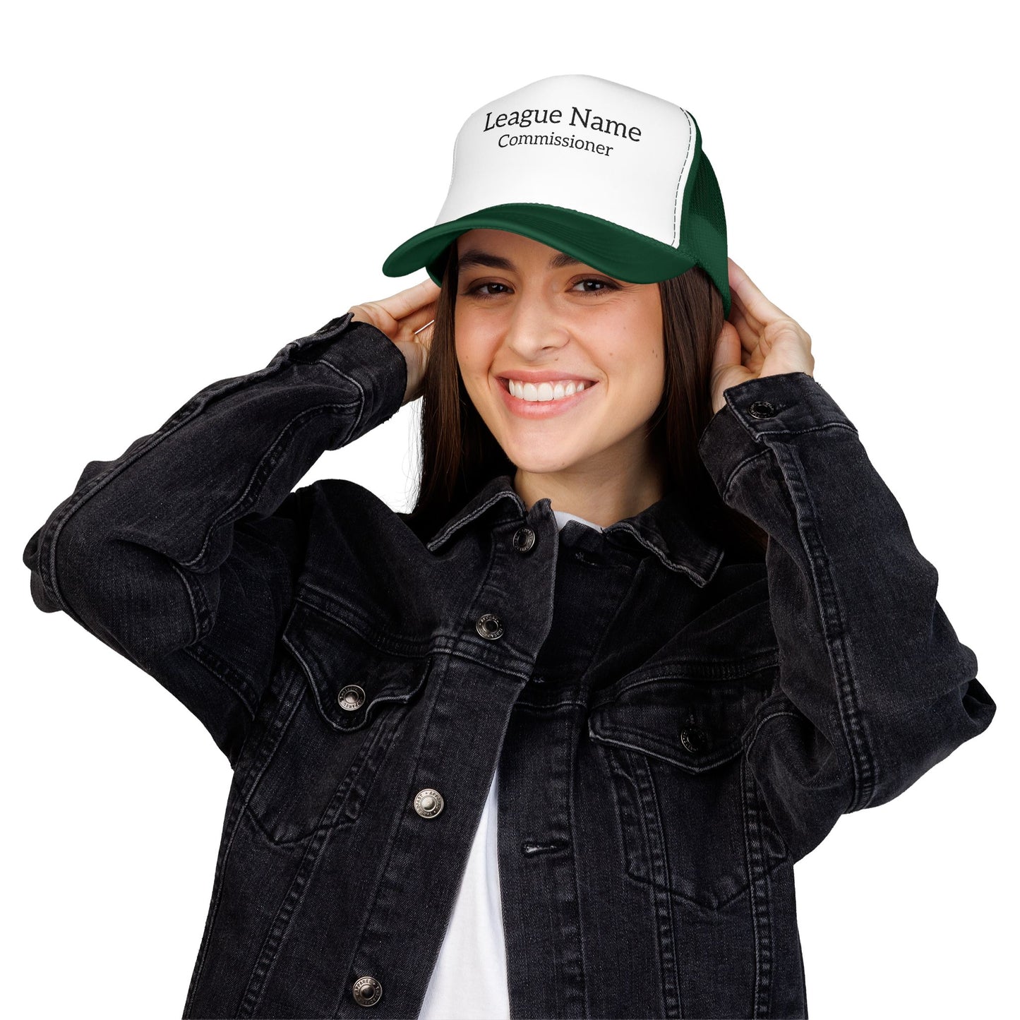 Custom League Name Commissioner Hat
