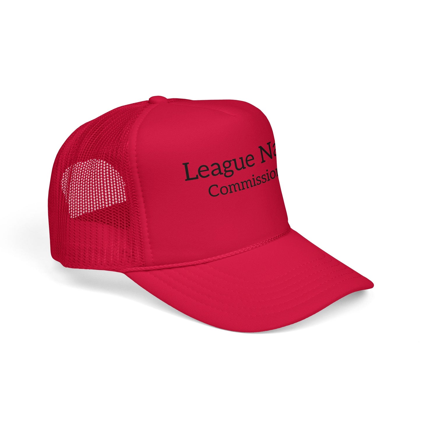 Custom League Name Commissioner Hat