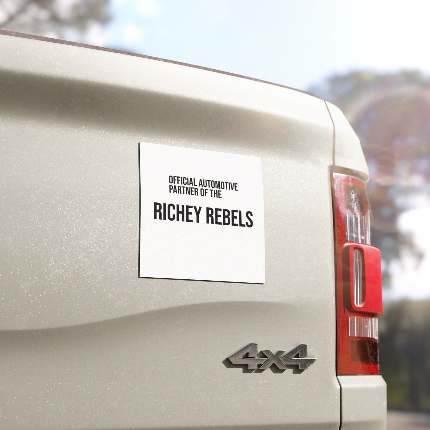 Official Automotive Partner Magnet (Fits All Other League Members' Cars 😉)
