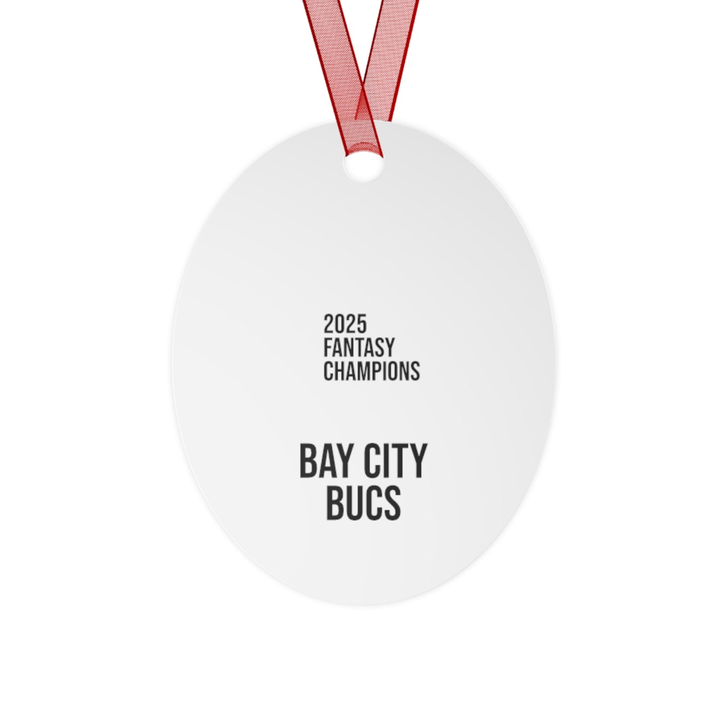 League Champion Keepsake Ornament