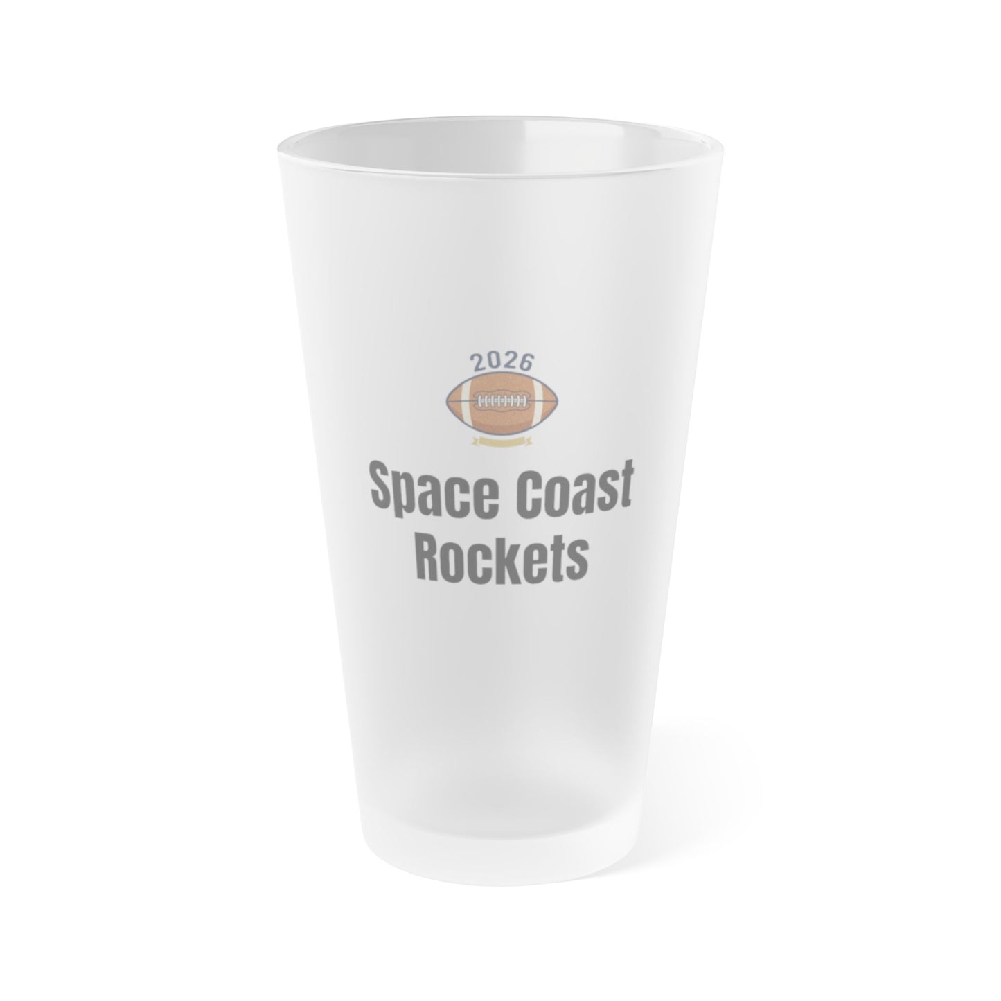 Personalized Fantasy Team Frosted Pint Glass  (Because Future Champions Need Something To Drink Out Of)