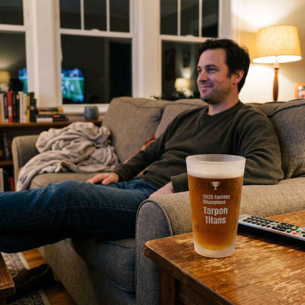Champion's Frosted Pint Glass – 2025 Edition