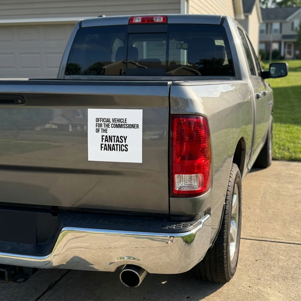 The Official Commissioner Auto Magnet